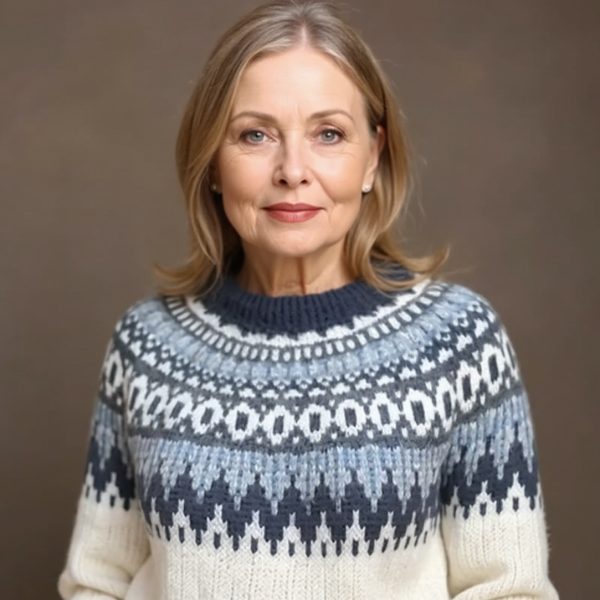Katarzyna | Ręcznie robiony sweter z wełny