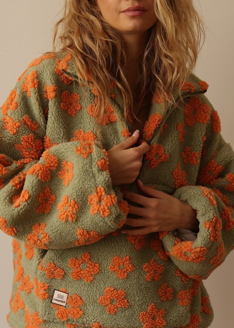 Eliza | Polarowy sweter Bloom