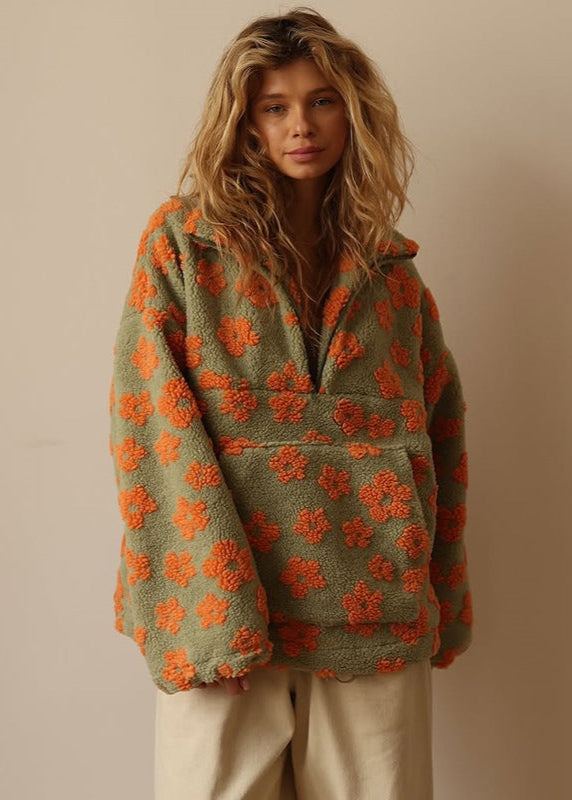 Eliza | Polarowy sweter Bloom