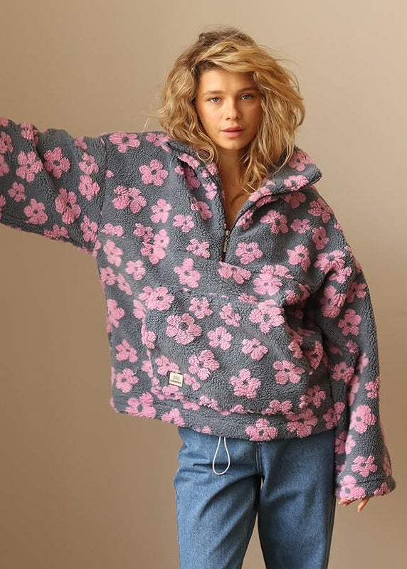 Eliza | Polarowy sweter Bloom