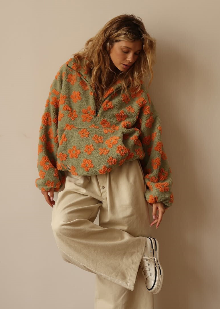 Eliza | Polarowy sweter Bloom