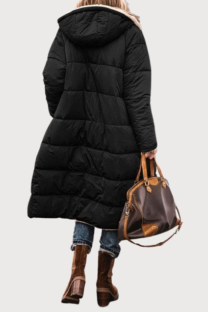 Barbara - Elegancki odwracalny płaszcz dla kobiet