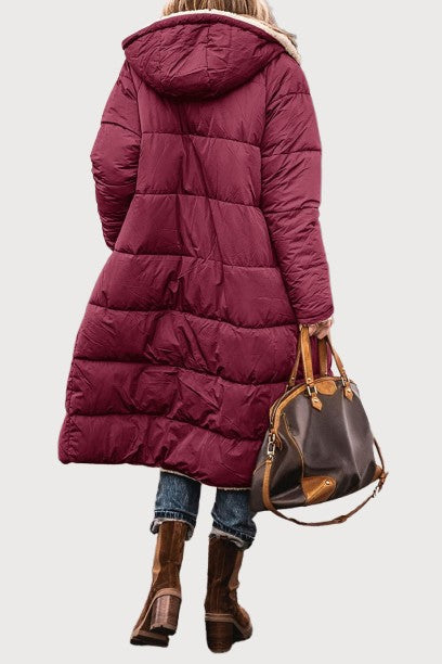 Barbara - Elegancki odwracalny płaszcz dla kobiet